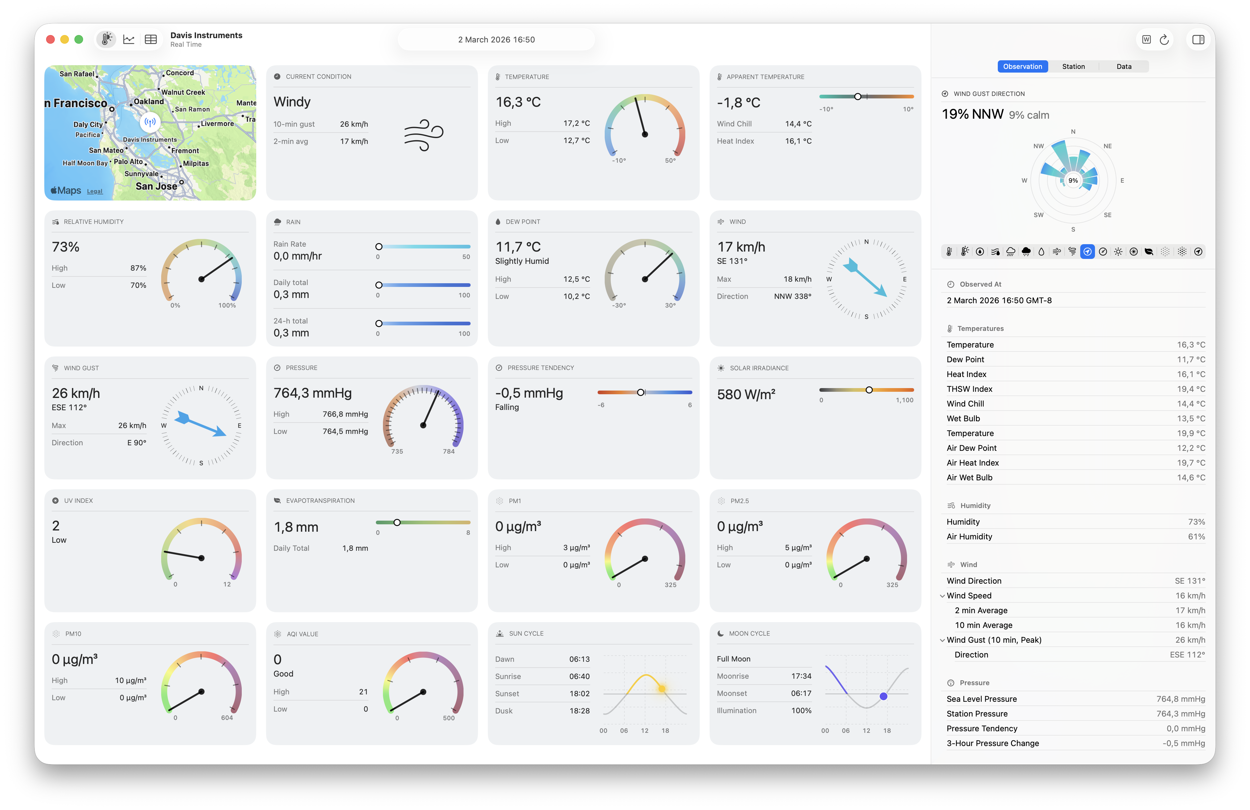 Weather Fusion guide home preview